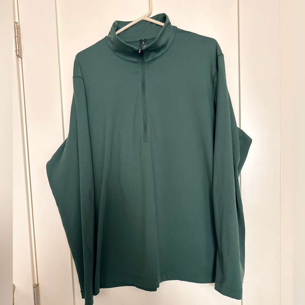 lululemon athletica Men's Quarter-Zip Pullover - Dark Green